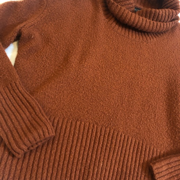 Orange Turtleneck Sweater - Picture 2 of 3